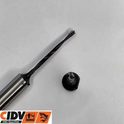 Mũi Khoan CNC Tideway 3x70R (2 Me) - Quay Phải (4)