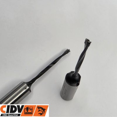 Mũi Khoan CNC Tideway 3x70R (2 Me) - Quay Phải (5)