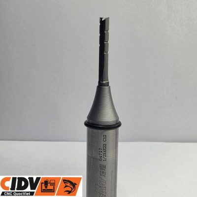 Mũi Phay CNC Tideway 3 Me Thẳng 4x22mm (Cốt 12) (2)