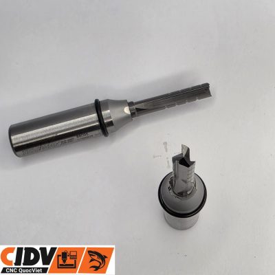 Mũi Phay CNC Tideway 3 Me Thẳng 6x28mm (Cốt 12) (3)