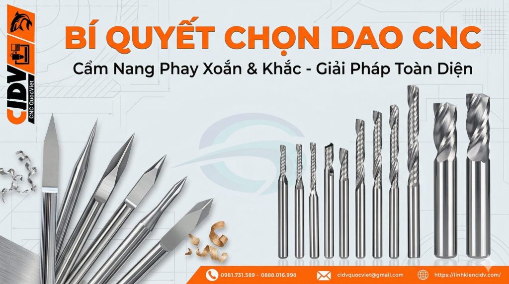 Cẩm nang chọn dao CNC